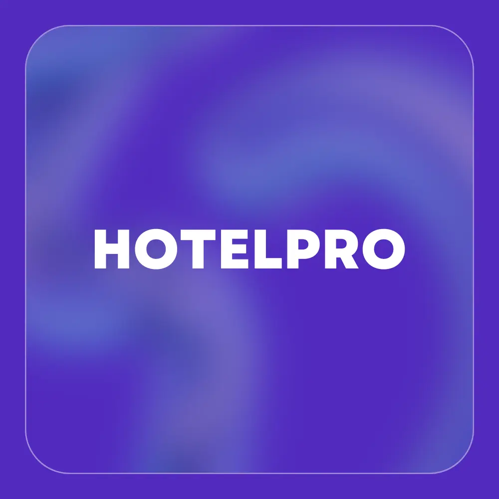 HotelPro – Smart Management System for Hotels